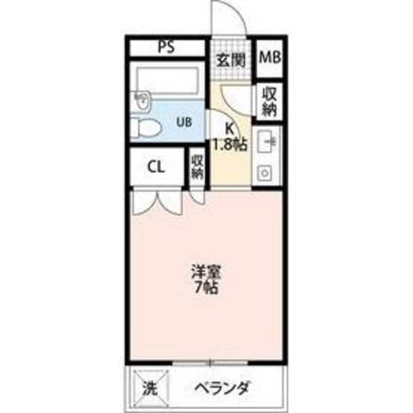 間取図 ロアール平針(ロアールヒラバリ)