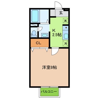 間取図 ビューテラス大針