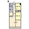 サンシティ貴船 2LDKの間取り