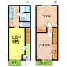 レヴァンテ赤池I 2LDKの間取り