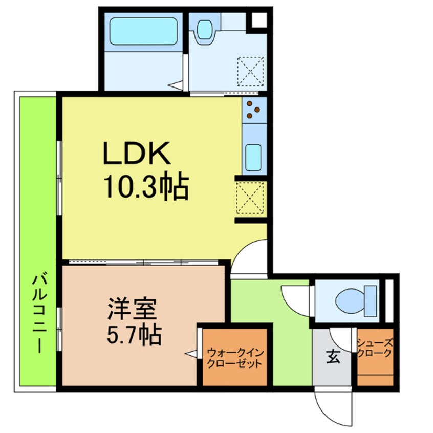 間取図 ローブ花水木