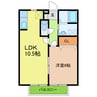 ブルーム 1LDKの間取り