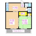 ドリームハウスの間取図