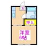 おたふく壮 1Kの間取り
