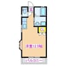 ハミテージ 1Rの間取り