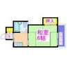 久保ビルⅡ 1Kの間取り