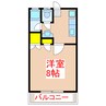 さわやかハイツ　パート２ 1Kの間取り