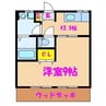ハイムアイロード 1Kの間取り