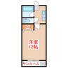 メゾン　ラ　ルーチェ 1Kの間取り