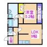 サンハイツＫ 1LDKの間取り