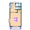 有馬ハイツ 1Kの間取り