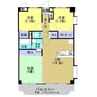 トレインピア国分 3LDKの間取り