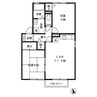 CASA99 2LDKの間取り