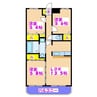 エミネンス見次 3LDKの間取り