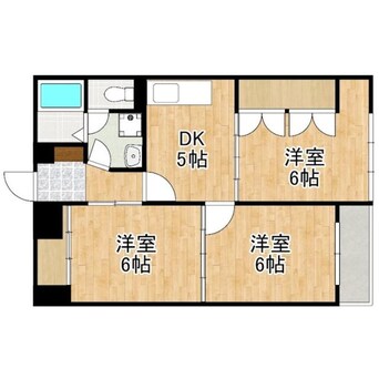 間取図 ロイヤルシティ奈良田