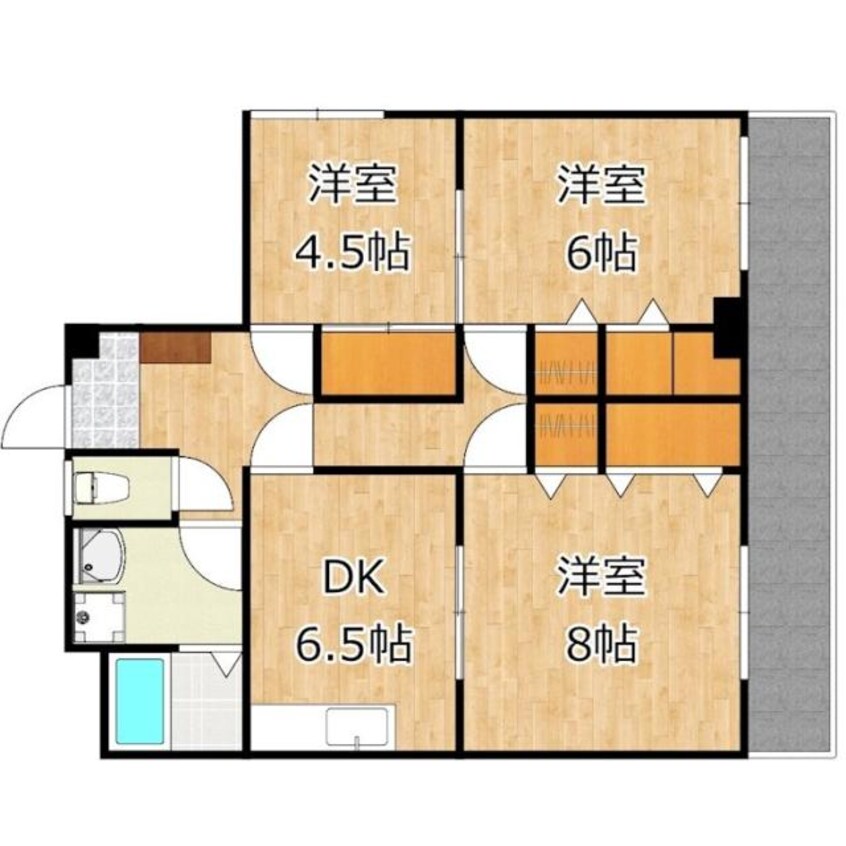 間取図 ライベクスト３５