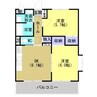 Ｎorth Side葉月館 2DKの間取り