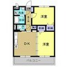 Ｎorth Side葉月館 2DKの間取り