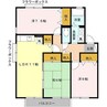 ロイヤルガーデン野口B棟 3LDKの間取り