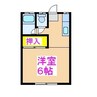 ベルハイツ 1Kの間取り