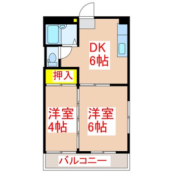 間取図 メゾンシュライン