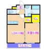 ピアローズ 1LDKの間取り
