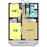 Y・MコスモスⅡ 2LDKの間取り
