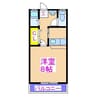 ラブリーハイツ 1Rの間取り