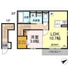 大福第8ビル 1LDKの間取り