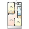 ロングアイランドヒルズマンション 2LDKの間取り