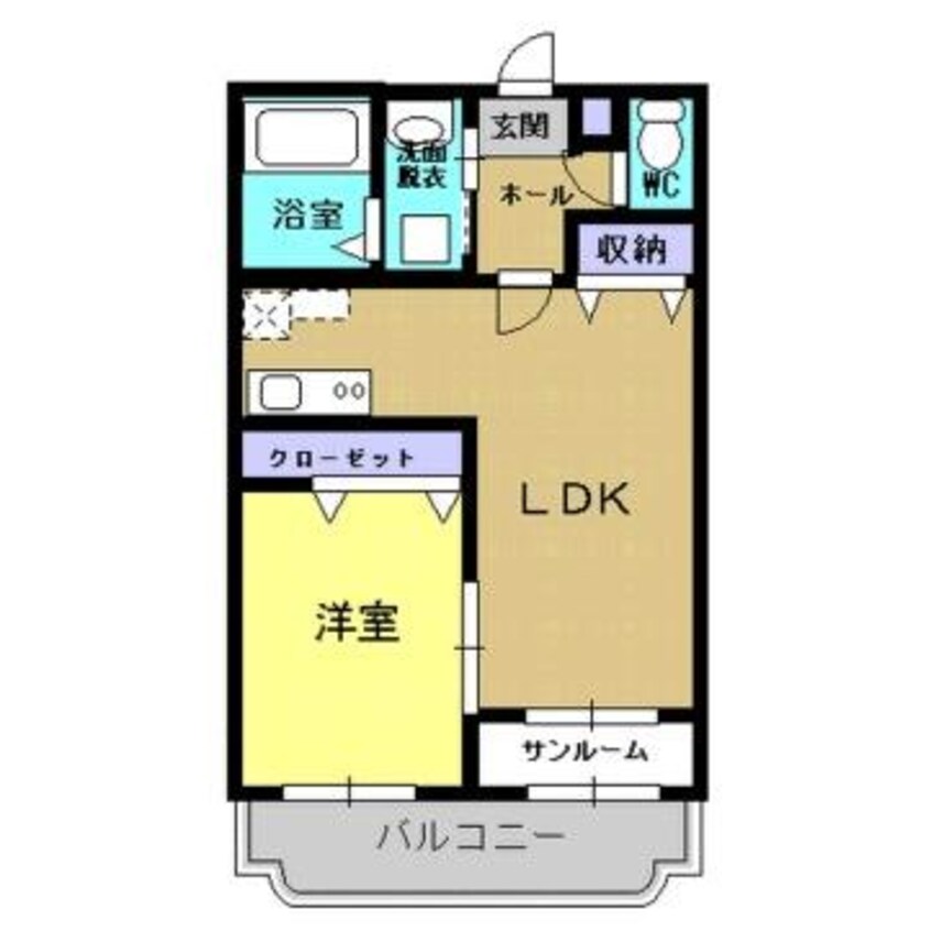 間取図 プリマベーラ