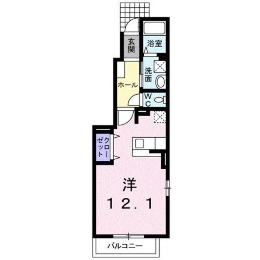 間取図 プリーズガーデン
