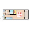 REVEハヤト 1Rの間取り