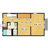 フローレンス住吉 2Kの間取り