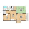 コーポTOMO 3DKの間取り