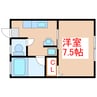 ヨシミツハイツ 1Kの間取り