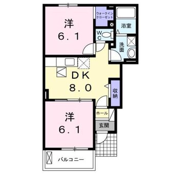 間取図 サニーヒルズⅠ
