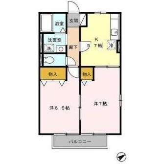 間取り図 グリーンヴィラ