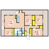 国分大善ビル 4LDKの間取り