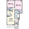 ホロ　ハウス 2LDKの間取り