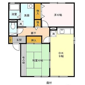 間取図 プレミール姶良Ｂ棟