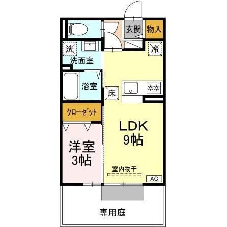 間取り図 メルベーユＫⅡ