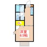 KENハウス 1Kの間取り