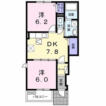 間取図 ガーデンポラリスⅠ