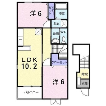 間取図 メリーハウス・ひまわりA