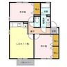 コンフォートハウス　A棟 2LDKの間取り