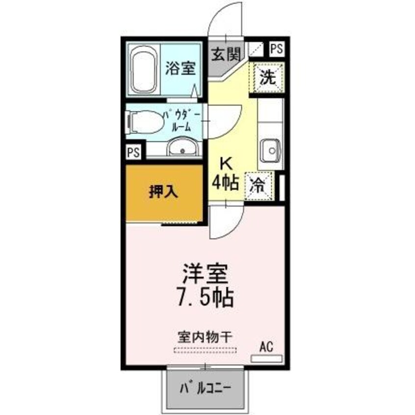 間取図 モナリエILL