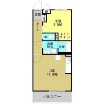 間取図 Sヒナタ