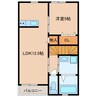REXEⅠ 1LDKの間取り