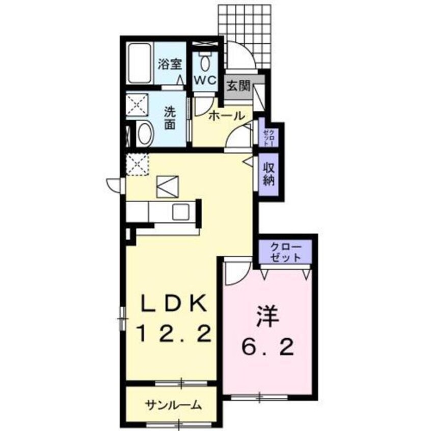 間取図 フォレストガーデン松原